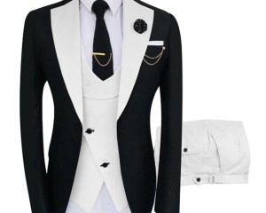 New Fashion Style Grooming Tuxedo Male Suit Boutique Elegant Gentleman Men Clothing 3 Piece Set Luxury Guest Wedding Dress