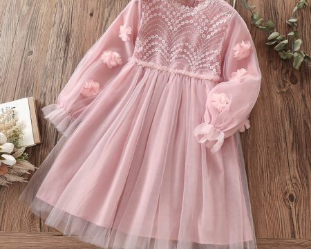 Cute Baby Girls Dresses Spring Autumn Puffle Sleeve Kids Princess Clothes Plaid Doll Collar Party Teens Wear for 6 8 10 12 Years