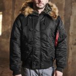 MGP Short Waist Parka Winter Classic Water Resistant Men Cycling Flight Jacket Windproof Warm Outerwear