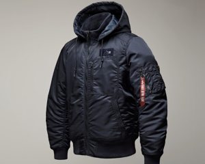 Men's winter very stylish waterproof and windproof jacket, insulated with sintepon