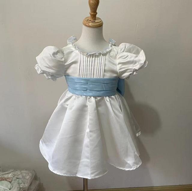 Miayii Summer Spanish Lolita Princess Dress With Bow Birthday Baptism Party Gown Children Boutique Dresses For Girls Eid A1116 - Image 5