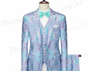 Thorndike 3 Pcs Set Blazers Pants Vest / New Men's Business Professional Classic Fashion Banquet Suits Coat Waistcoat