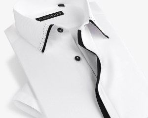 Famous Brand Men Short Sleeve Shirt Casual Slim Fit Fashion Male White Formal Business Summer Style Dress Shirt Plus Size 4XL