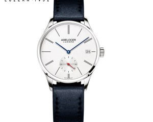 Agelocer Automatic Watch Women Leather Bracelet Brief Swiss Made Ladies Wristwatch Black Mechanical Watch Clock Reloj Mujer