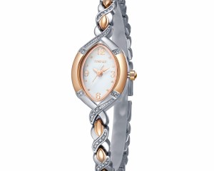 TIME100 Women Watch Quartz simple style Gold Silver watch Crystal Dial Rhinestone Alloy Strap Women Watches relogio feminino