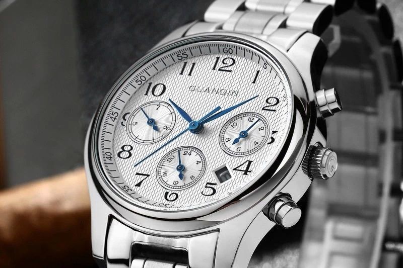 Luxury watches women quartz watch Original brand GUANQIN Waterproof Sapphire steel dress watches analog watch lady hours - Image 5