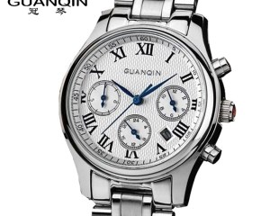 Luxury watches women quartz watch Original brand GUANQIN Waterproof Sapphire steel dress watches analog watch lady hours