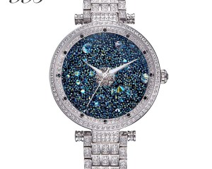 Lady Top Brand PB Brand Watch Waterproof Top Quality Women Stainless Steel Luxury Watch Crystal Watch Lady Sapphire WristWatch