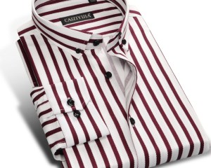 Fashion Brand Striped Shirt Men Long Sleeve Slim Fit Formal Business Male Casual Designer Cotton Dress Shirt Plus Size 4XL