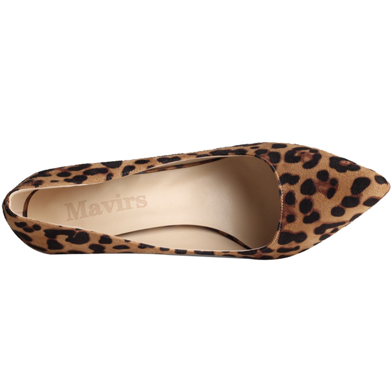 2020 Brand New Luxury Design Leopard Extreme High Heels Woman Pumps Plus Size Stiletto Wedding Shoes Pointed Toe - Image 7