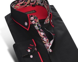 Famous Brand Black Shirt Men Long Sleeve Dress Shirt Slim Fit Male Fashion Casual Designer Shirt Cotton Formal Business Plus 4XL