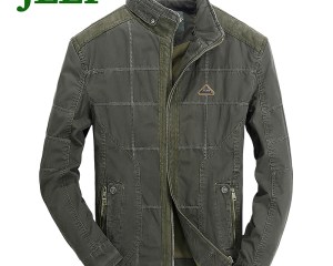 AFS JEEP 2020 New Fashion High Quality Lattice Spring Autumn Cotton Man Charm Men Jacket Personality Dress Military Color 135