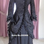 Custom Made for You - 1800s Victorian Dress - 1880s Polonaise Gothic Bustle Gown - Bridal Tea Costume
