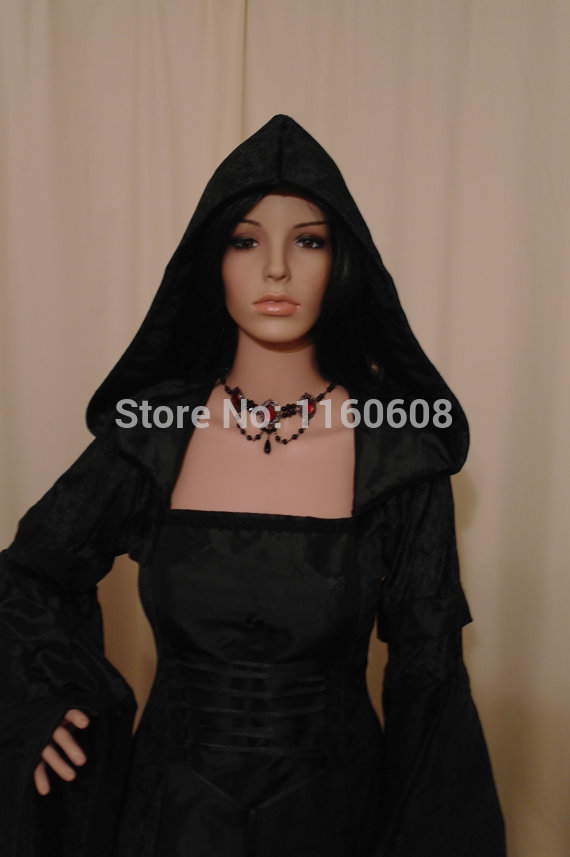 Medieval Renaissance Wedding Gotthic Handfasting Dress Satin Ribbon Renaissance Dress Custom Made All Size - Image 4