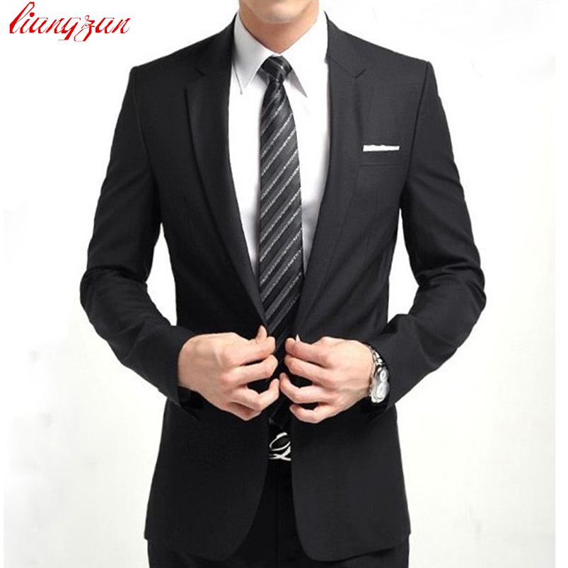 (Jacket+Pant+Tie) Men Wedding Suit Sets Tuxedo Formal Fashion Slim Fit Business Dress Suits Blazer Brand Party Masculino Suits - Image 4