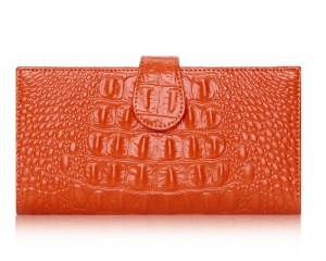 MAIFEINI New Arrival Genuine Leather Wallets Women Long Fashion Handbags 2020 Sexy Ladies Crocodile Leather Bags Bolsa