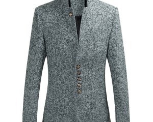 2020 new arrival British style Single Breasted wool casual blazers men, Wedding dress free shipping plus-size M-6XL