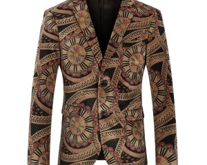 2020 new arrival of men's printed velveteen casual blazers jacket, Wedding dress free shipping plus-size M-4XL K15335