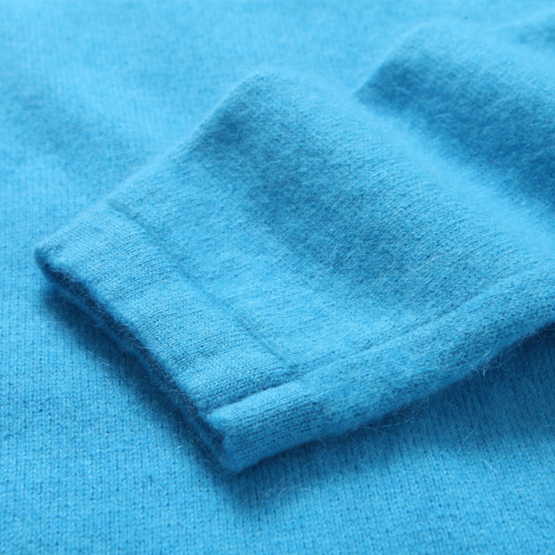 adohon 2020 womens winter Cashmere sweaters and auntmun women knitted Dresses High Quality Warm Female thickening Asymmetrical - Image 5