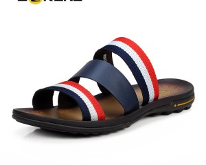 SERENE 2020 Men Shoes Male Sandals Slippers Flip Flops Rubber Size 38~44 Summer Beach Shoe Babouche Chinela Baboosh fenty Slides