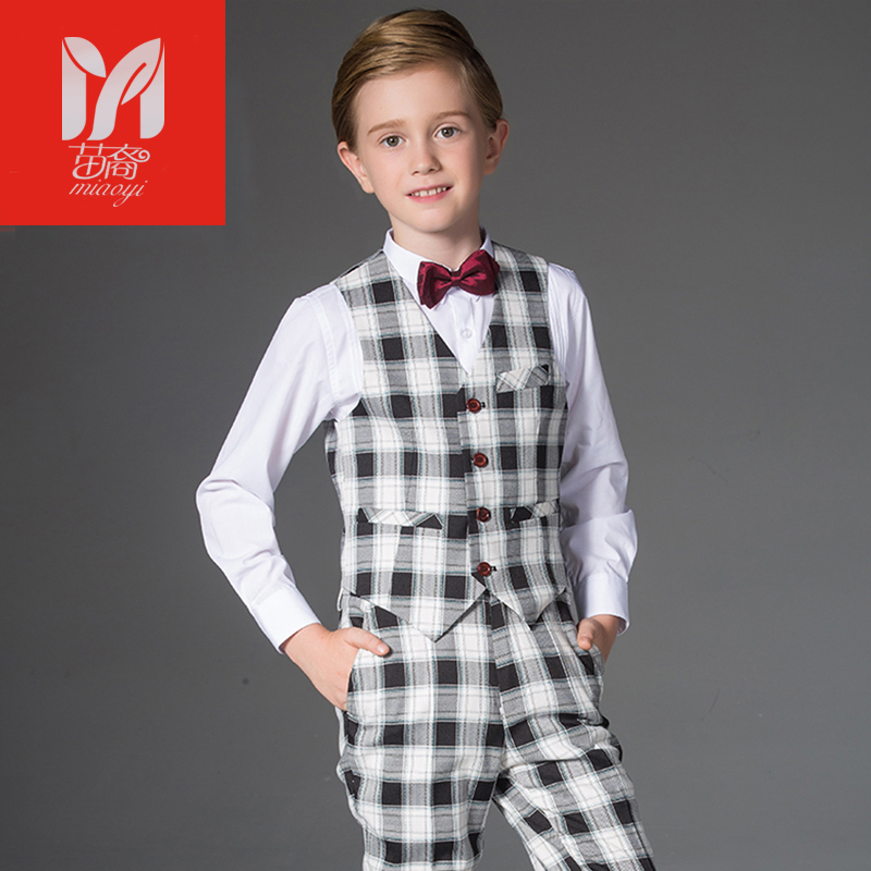 children's leisure clothing sets kids baby boy suits Blazers Dress vest gentleman clothes for weddings formal clothing Costumes - Image 5