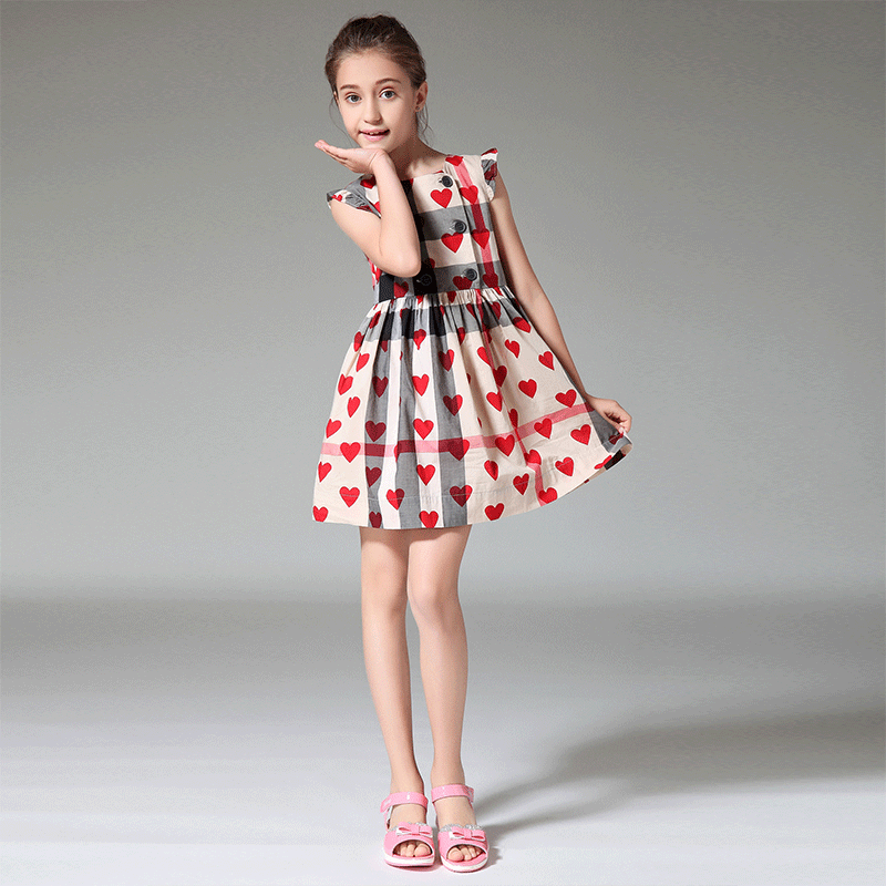 4-12 Y Kids Girls Dress for Children School Clothes Plaid Print Girls Dress for Party Cotton Lining Baby Girls Clothing 20V10 - Image 4