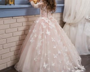 Dresses for Girls Age 11 Little Kids Prom Dresses Kids Wedding Dresses for 12 Years Turkey Flower Girl Dresses with Long Train