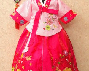 Rabbit girls hanbok children's clothing dress spring and autumn festival kids costumes dancing for stage dresses 80-150cm