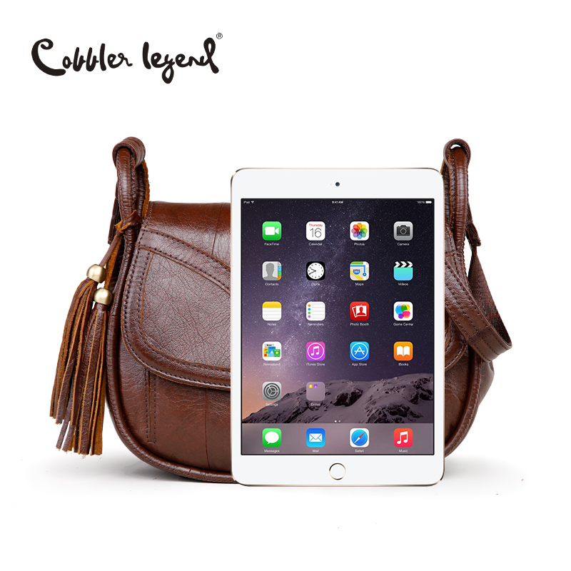 Cobbler Legend Brand Designer 2020 Women's Genuine Leather Vintage Single Shoulder Bag Women Crossbody Bags Handbags For Ladies - Image 7