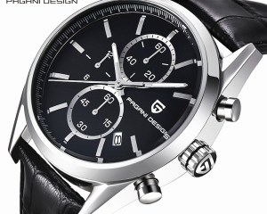 PAGANI DESIGN Classic Watches Men's Watches New Fashion Casual Leather Strap And Stainless Steel Strap Business Men (CX-2513C)