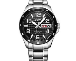 DOM Men mens watches top brand luxury waterproof quartz stainless steel watch sport watches for men reloj