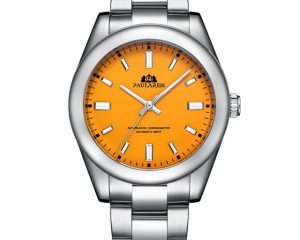 Men New Automatic Self Wind Mechanical Stainless Steel Luxury Red Yellow Sky Blue Green Colorful Rainbow Dial 41mm Fashion Watch