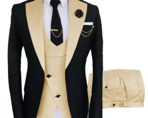 New Costume Homme Popular Clothing Luxury Party Stage Men's Suit Groomsmen Regular Fit Tuxedo 3 Peice Set Jacket+Trousers+Vest