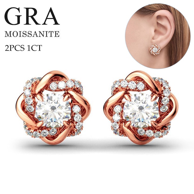 Original Moissanite Diamond Jewelry Sets for Women with Certificate Necklace Earrings Bangle Sets 925 Silver Wedding Luxury Gift - Image 2