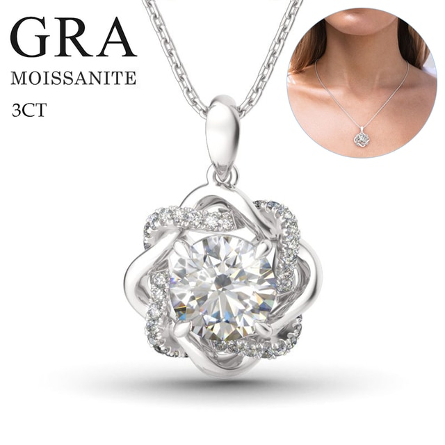 Original Moissanite Diamond Jewelry Sets for Women with Certificate Necklace Earrings Bangle Sets 925 Silver Wedding Luxury Gift - Image 6