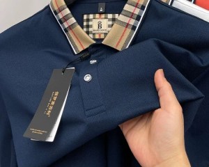 Luxury brand short sleeve polo shirt men fashionable simple solid color summer mercerized cotton breathable casual lapel T shirt