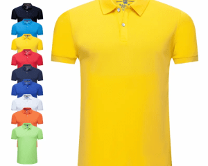 Summer Solid Color Outdoor Casual Lapel Short-sleeve Daily Business Short-sleeve Tops 2024 New Unisex Polo Shirts