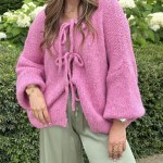 New Fashion Women Knit Cardigan Long Sleeve Tie-Up Solid Fall Casual Jacket Sweater Streetwear Club Street Style Hot Sale S M L