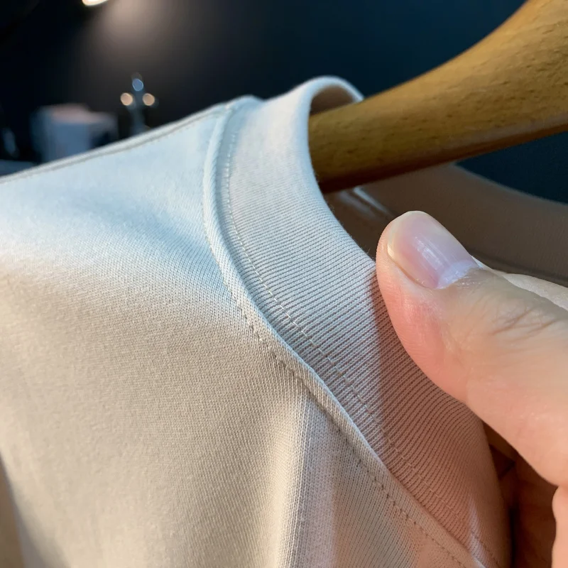 Embroidered printed short sleeved T-shirt for men's summer new style, loose and versatile, casual and breathable men's top - Image 3