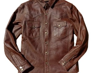 LNY!Wholesales.2024 Brand Vintage style real sheepskin shirt.Men slim fit genuine leather coat.narural leather jacket.fashion