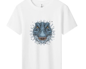 Children's Clothing T-Shirt Kids Clothes Boys Girls Summer Tops Dinosaur Print Tshirt Short Sleeve Clothes 100% Cotton Tee